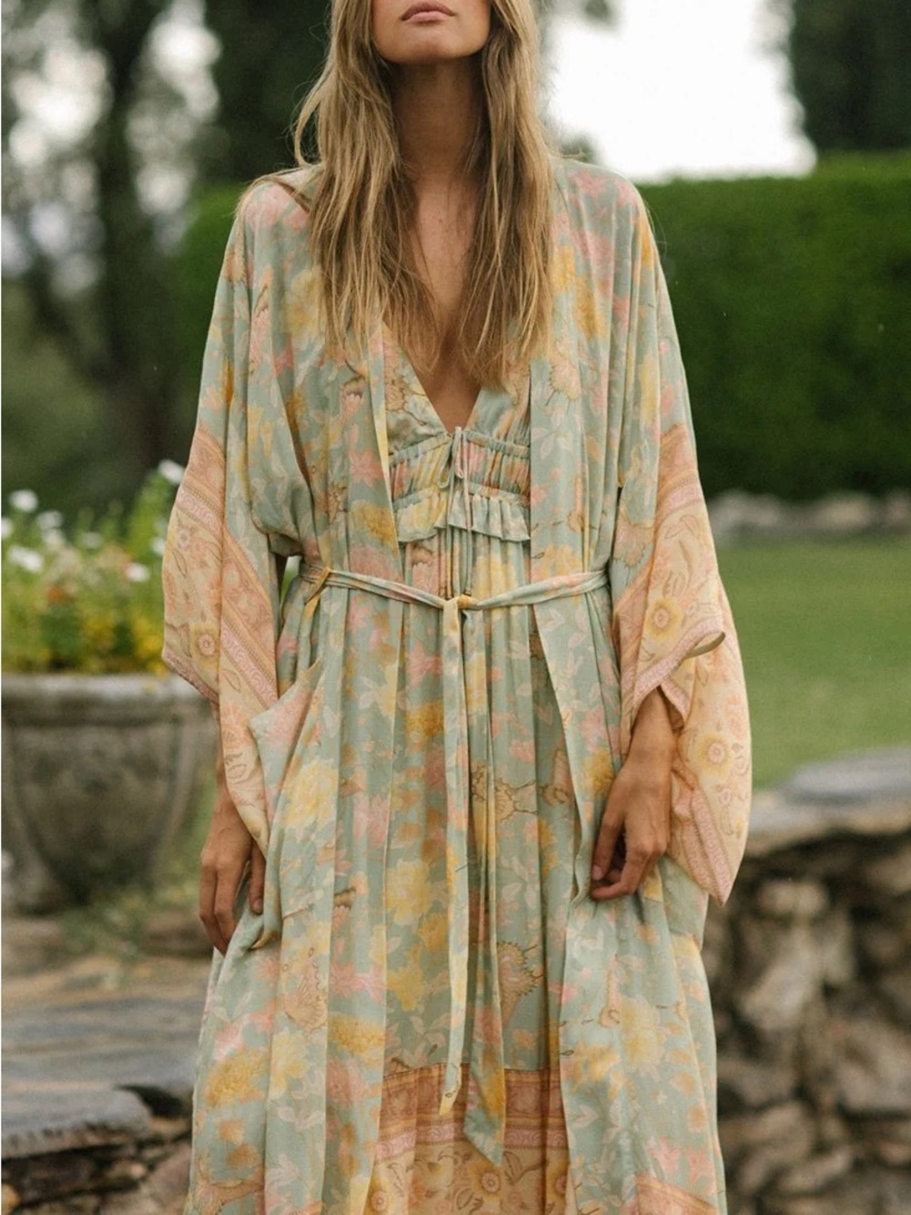 Spell Butterfly Maxi Robe - Picture 6 of 13